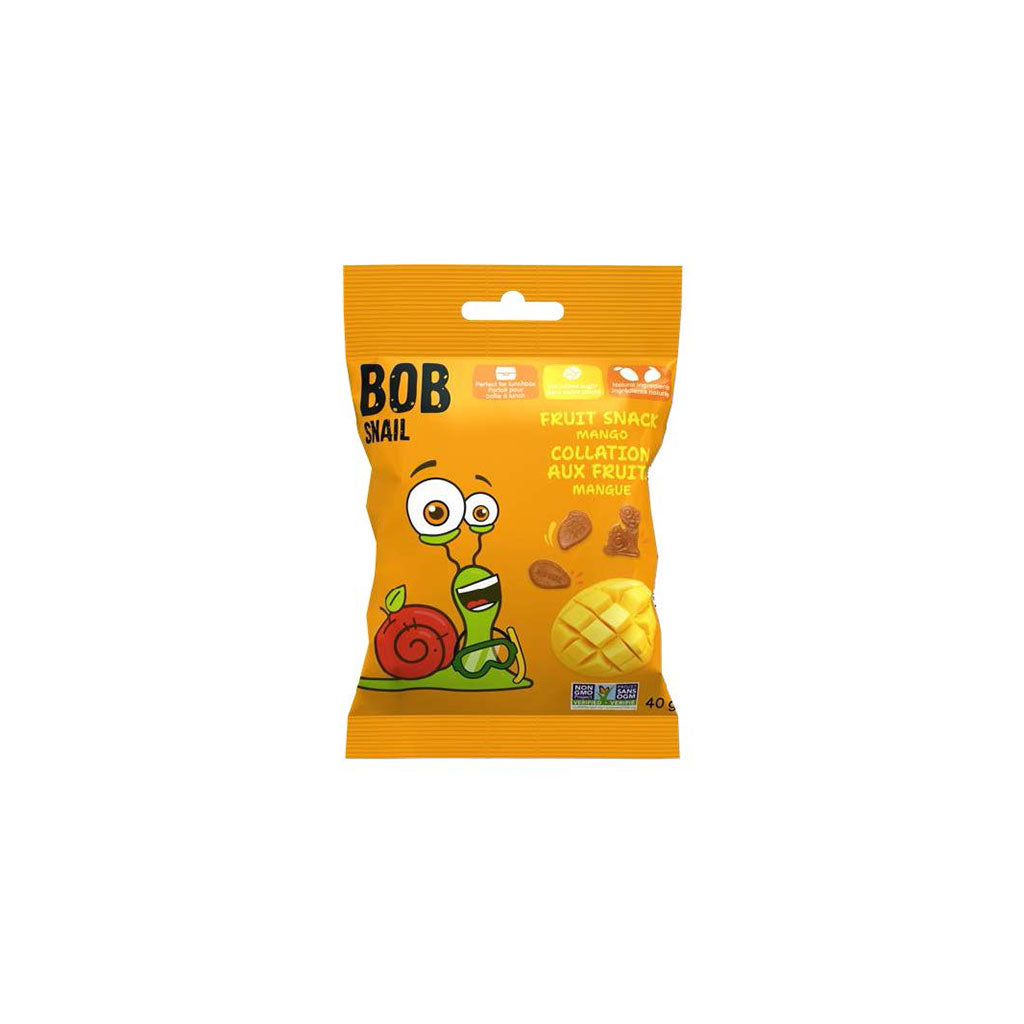 collation aux fruits mangue Bob Snail - La Boite à Grains