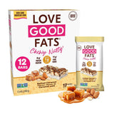 Boîte de 12 Barres Chewy Nutty à Saveur de Caramel Salé Love Good Fats