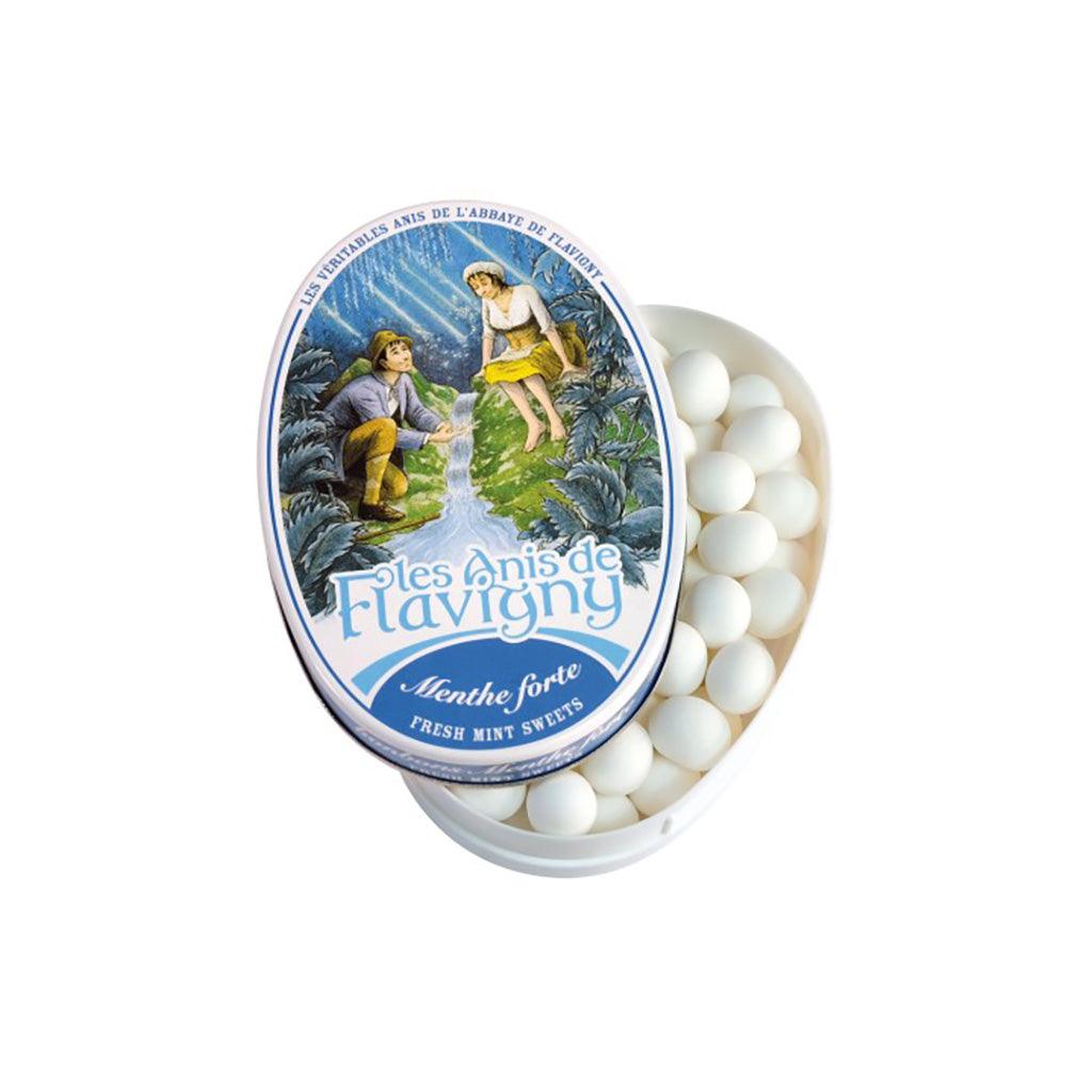 Bonbons à la Menthe Forte Les Anis de Flavigny - La Boite à Grains