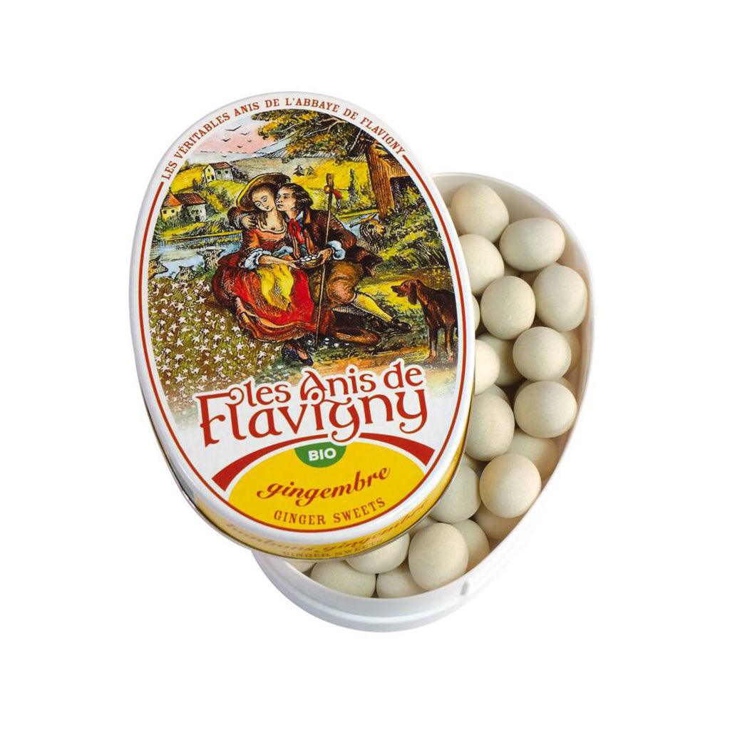 Bonbons au Gingembre Biologique Les Anis de Flavigny - La Boite à Grains