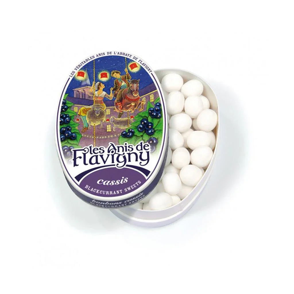 Cassis Candies Les Anis de Flavigny - La Boite à Grains