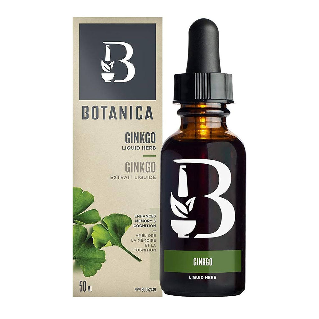 botanica ginkgo extrait liquide 50 ml