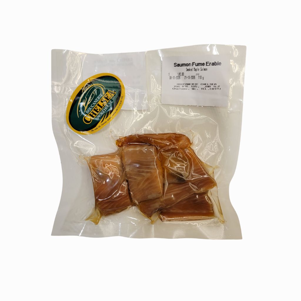 Maple-smoked salmon from Boucanerie Chelsea - La Boite à Grains
