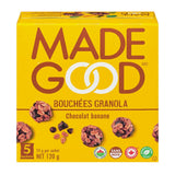 Bouchées Granola Chocolat Banane Made Good - La Boite à Grains