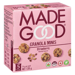 Bouchées Granola Fraise Made Good - La Boite à Grains