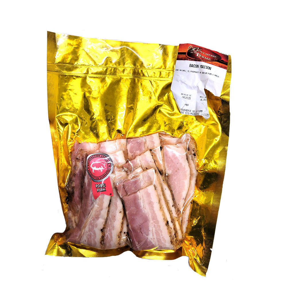 tranches de bacon Boucherie de la Ferme - La Boite à Grains