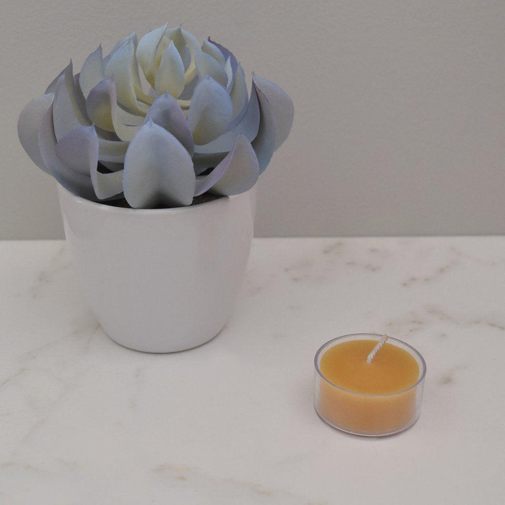 Bougie Chauffe-Plat Cire d'Abeille Honey Candles - La Boite à Grains