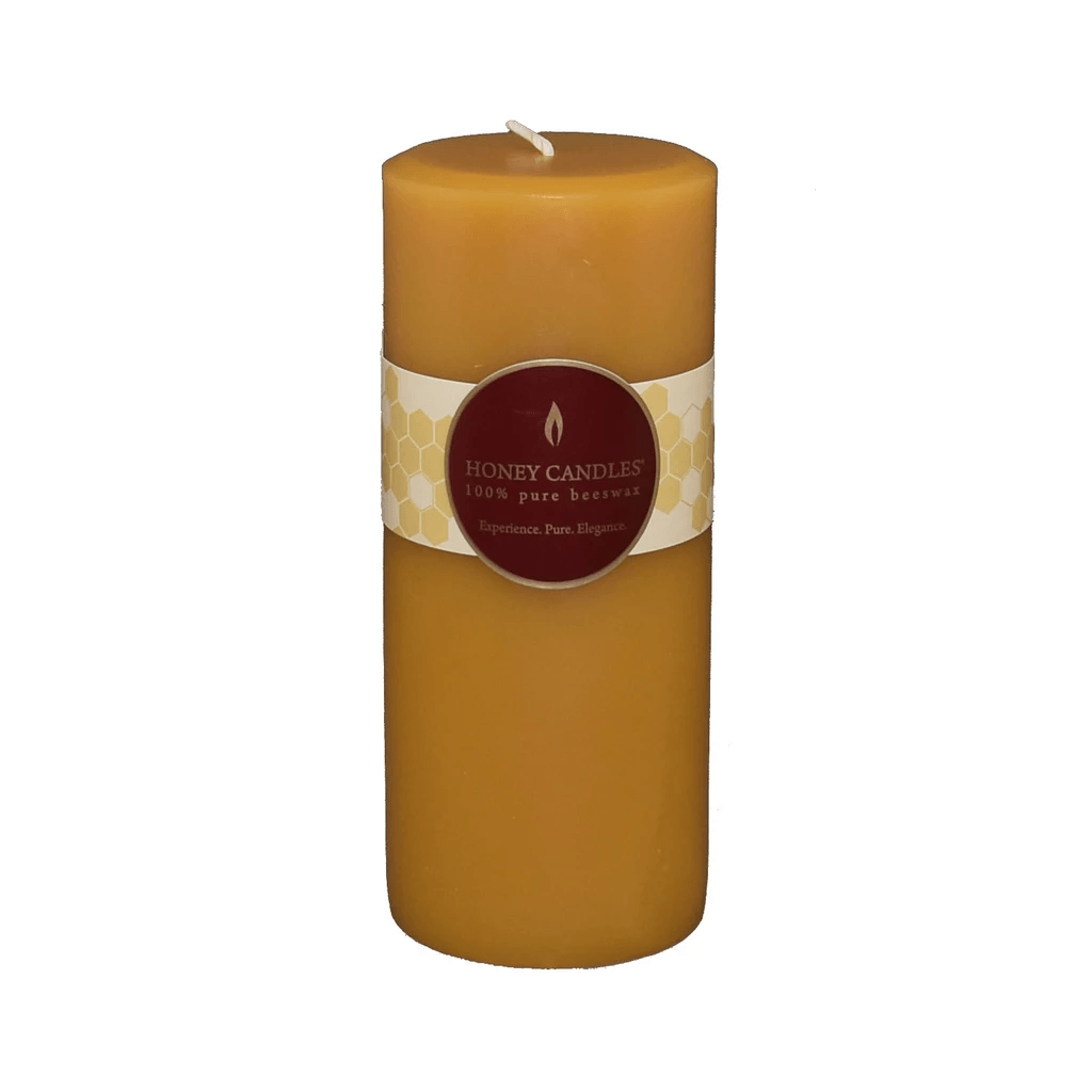 Bougie Pillar Cire d'Abeille Honey Candles - La Boite à Grains