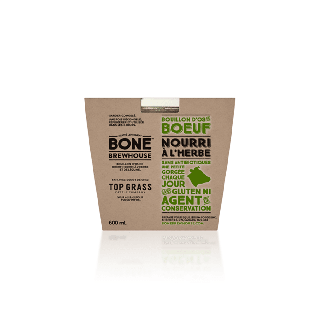 Bouillon d'Os de Boeuf Nourrit à l'Herbe Bone Brewhouse - La Boite à Grains