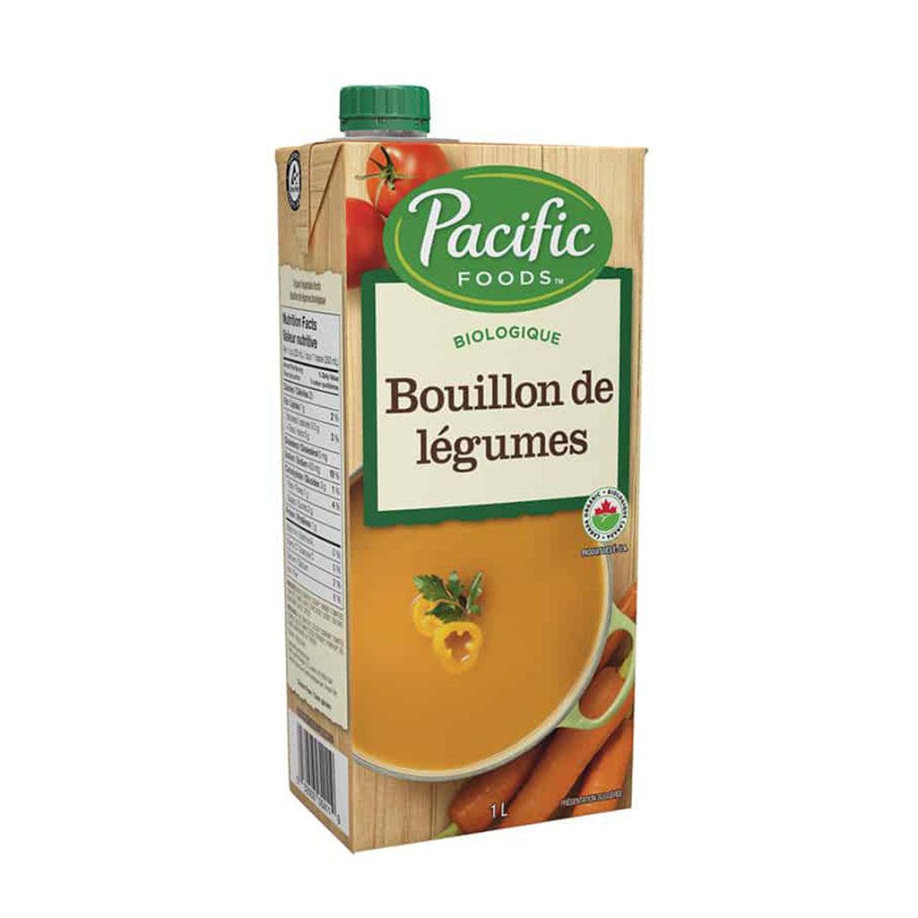 Bouillon de Légumes Biologique Pacific Foods - La Boite à Grains