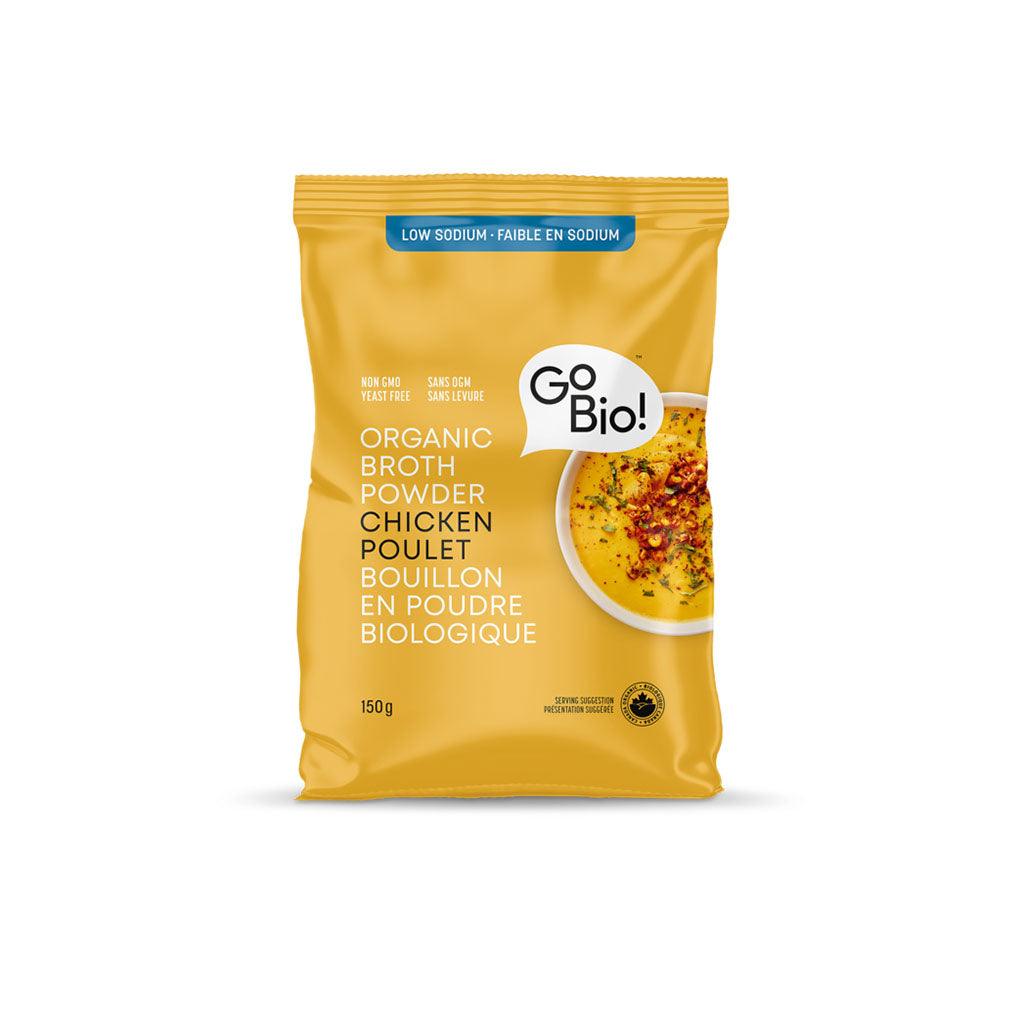 Bouillon de Poulet Biologique en Poudre Go Bio - La Boite à Grains