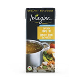 Bouillon de Poulet Biologique Faible en Sel Imagine - La Boite à Grains