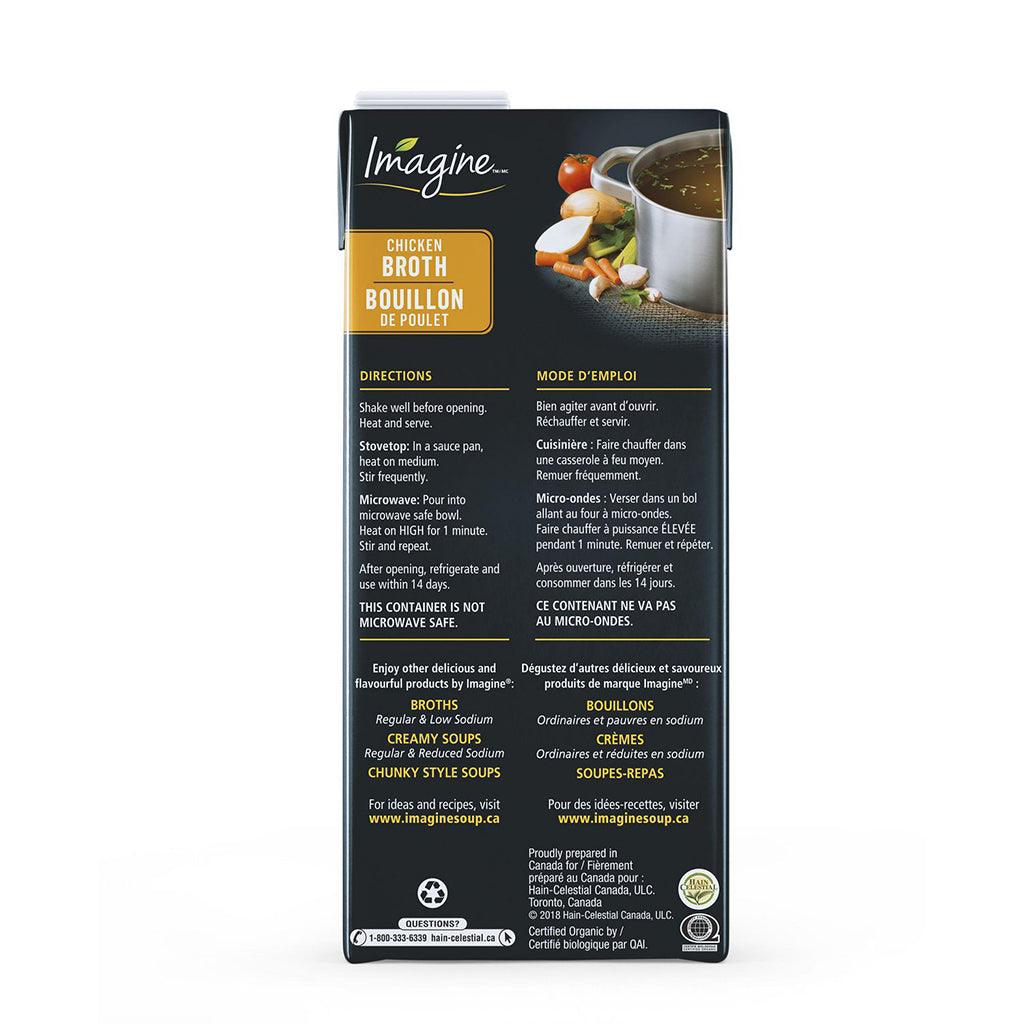 Bouillon de Poulet Biologique Imagine - La Boite à Grains