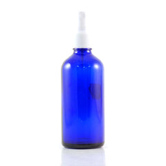 Bouteille Bleu Cobalt avec Vaporisateur pour Huiles Essentielles La Boite à Grains - La Boite à Grains