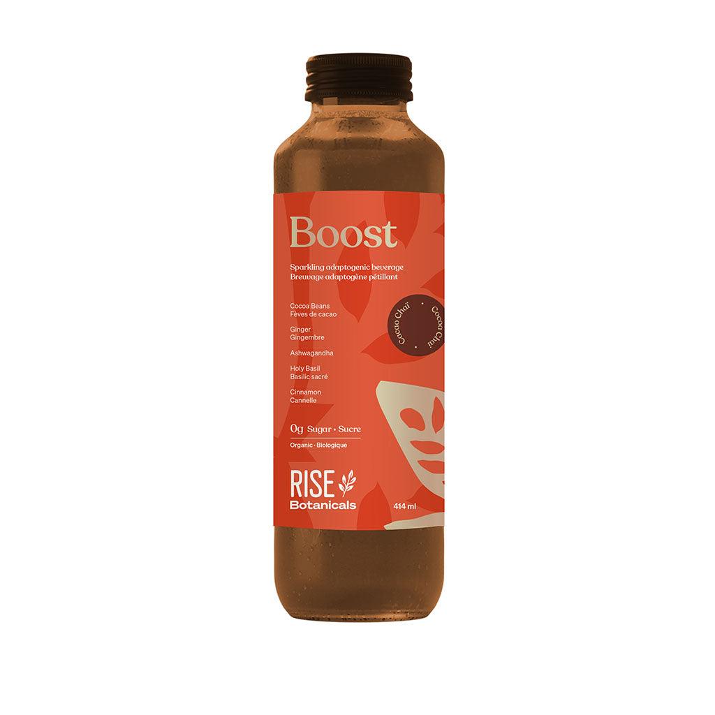 Breuvage Adaptogène Pétillant Boost Cacao Chaï Rise Kombucha - La Boite à Grains