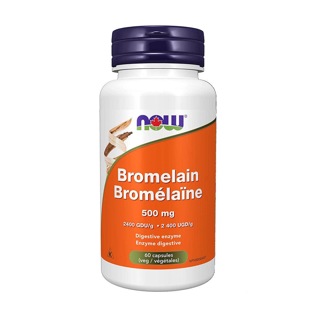 Bromélaïne 500 mg Now - La Boite à Grains