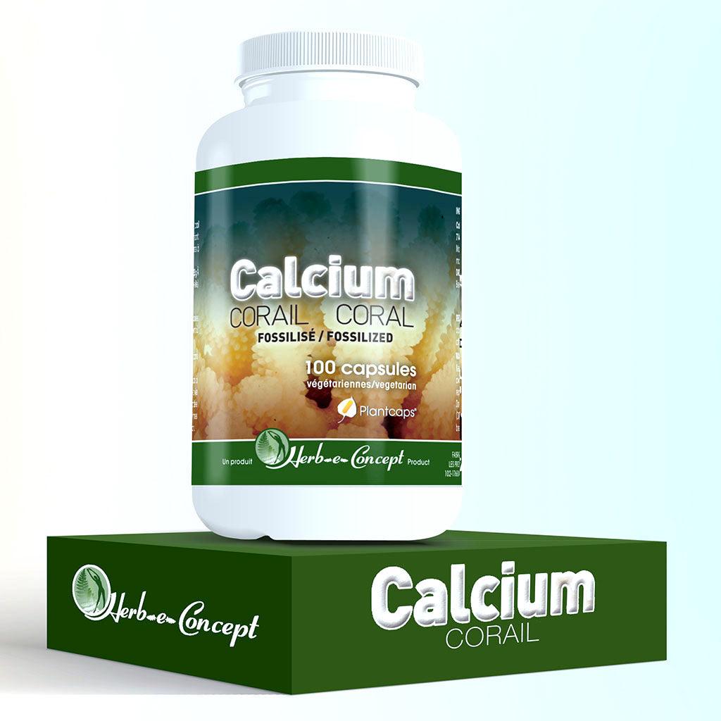 Calcium de Corail Fossilisé Herb-e-Concept - La Boite à Grains