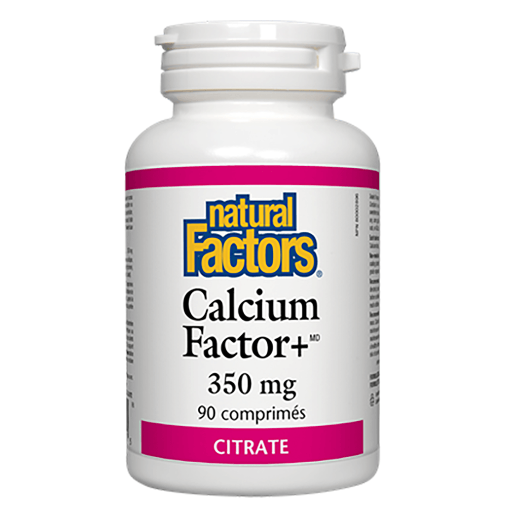 Calcium Factor+ Natural Factors - La Boite à Grains