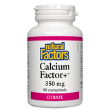 Calcium Factor+ Natural Factors - La Boite à Grains