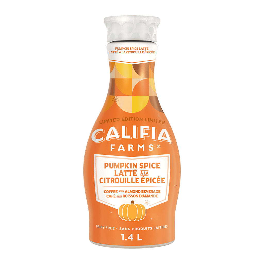 califia latté à la citrouille épicée