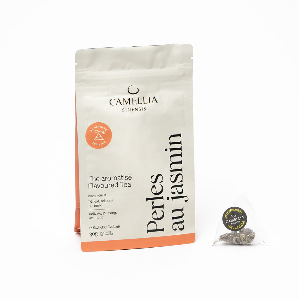 camellia sinensis perles au jasmin - La Boite à Grains