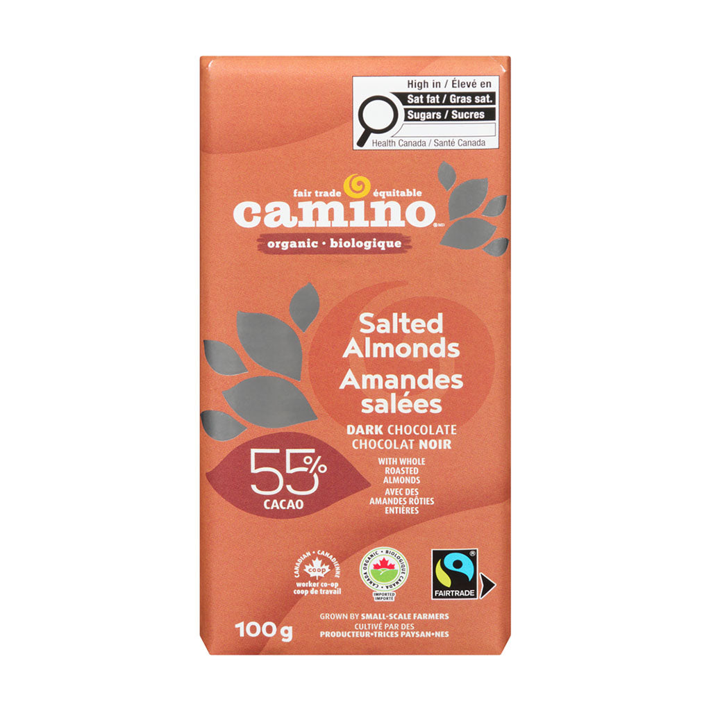 Chocolate 55% Almonds Sea Salt