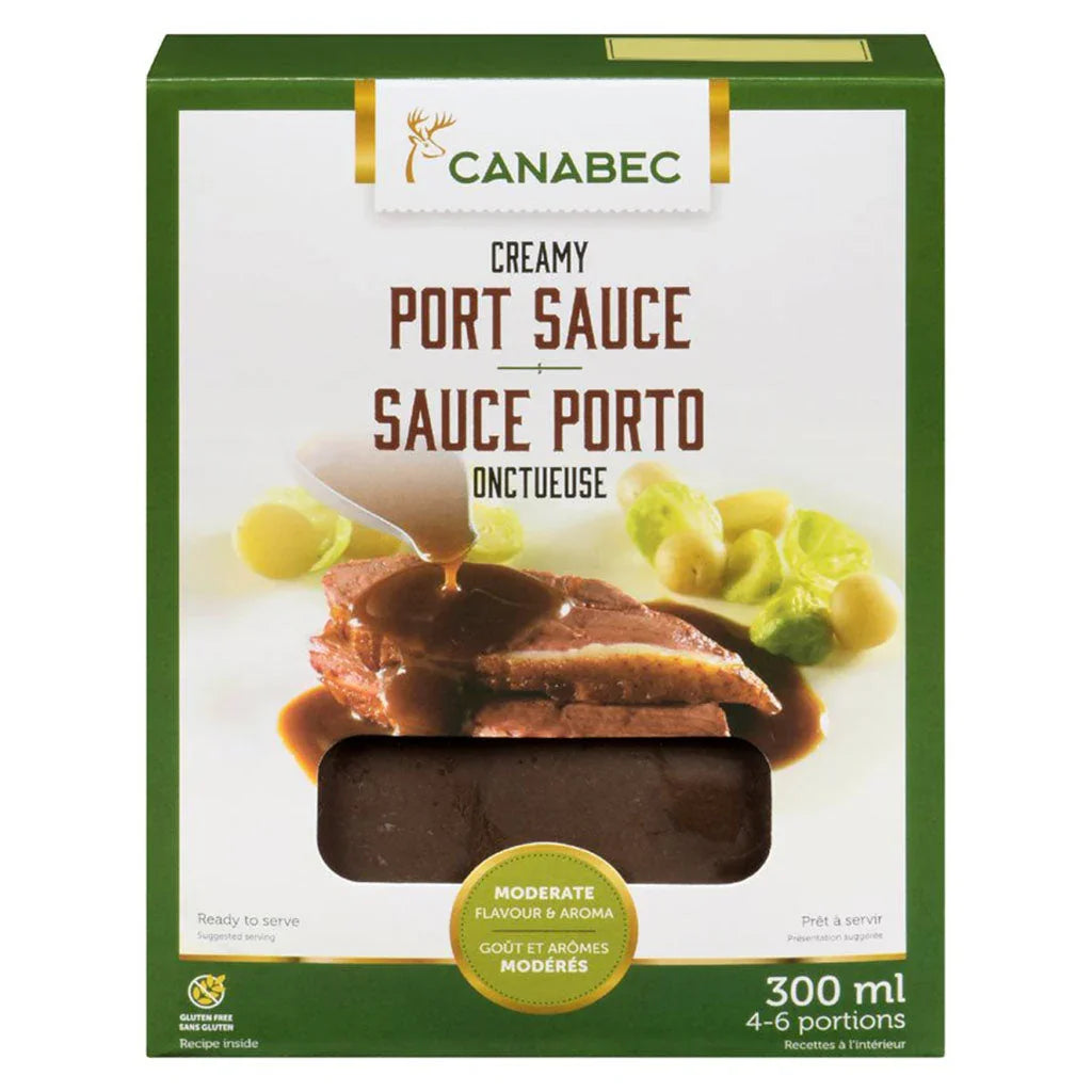 Canabec creamy port sauce - La Boite à Grains