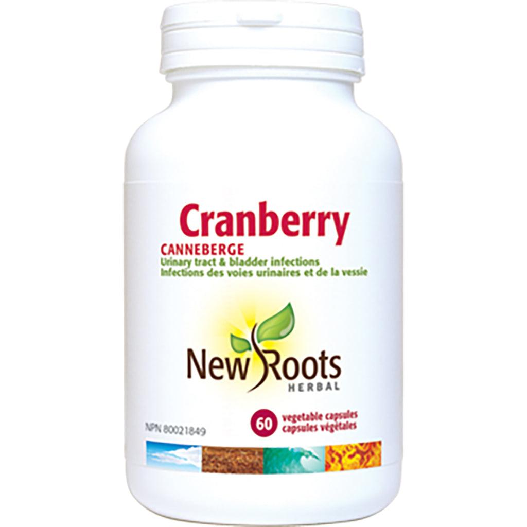 Canneberge 600 mg New Roots Herbal - La Boite à Grains