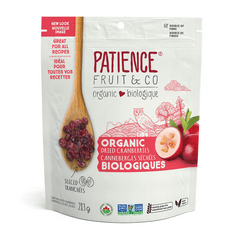 Canneberges Séchées Bio Patience Fruit & Co - La Boite à Grains