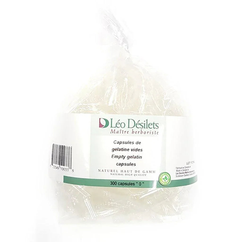 Empty Gelatin Capsules "0" Léo Désilets - La Boite à Grains