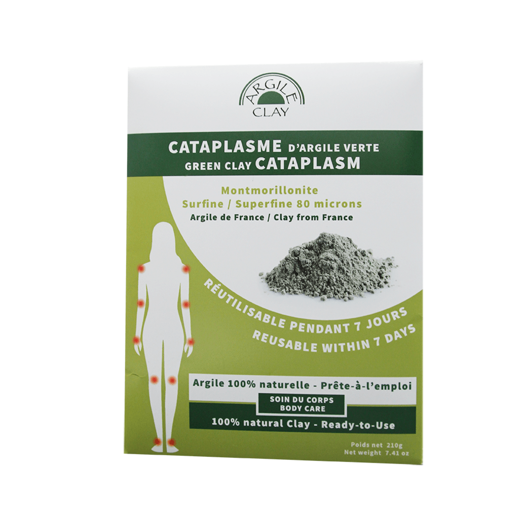 Cataplasme d'Argile Verte Montmorillonite Surfine Océalgue - La Boite à Grains