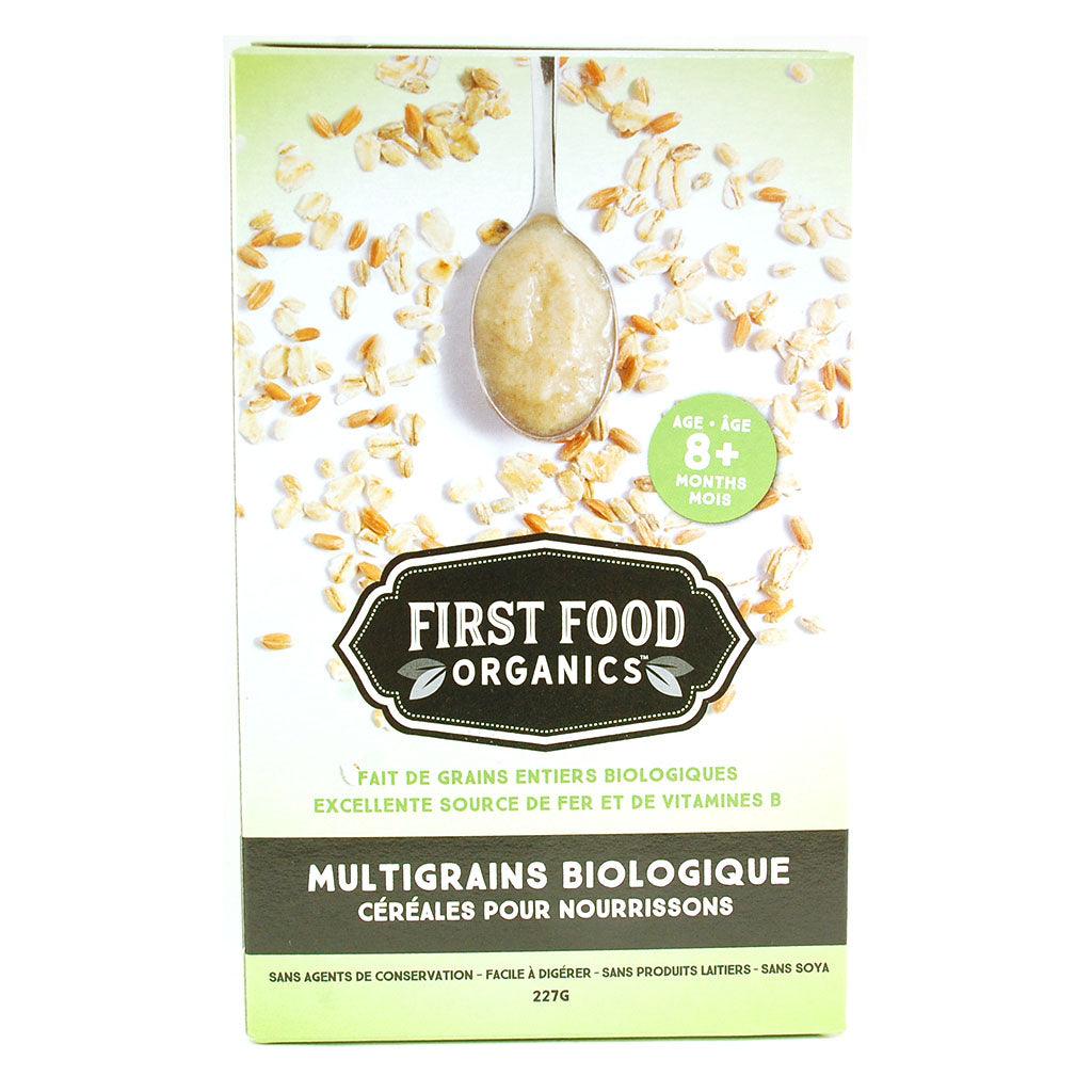 Céréales Multigrains Bio pour Bébé First Food Organics - La Boite à Grains