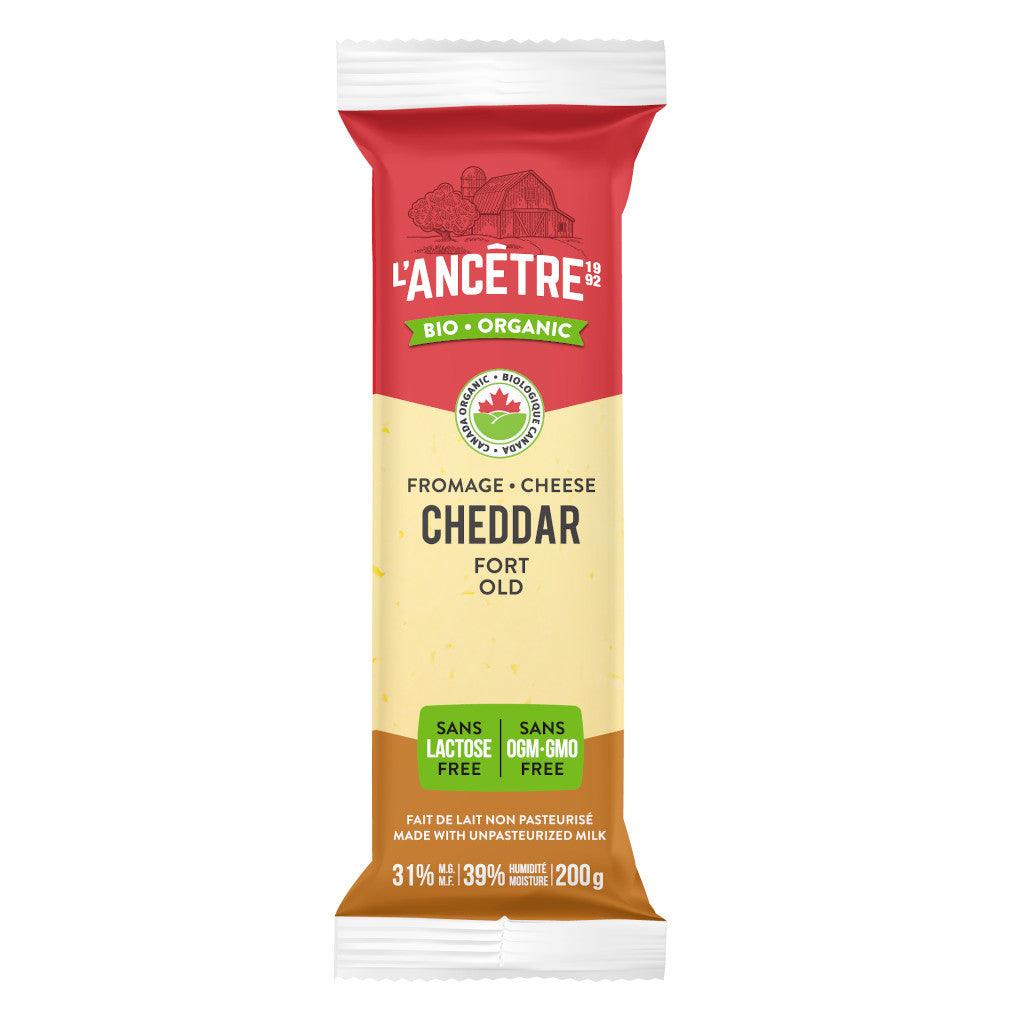 Cheddar Fort Biologique L'Ancêtre - La Boite à Grains