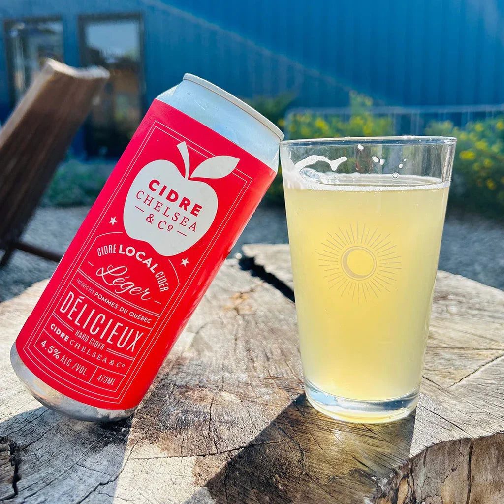 cidre local léger Chelsea & Co - La Boite à Grains