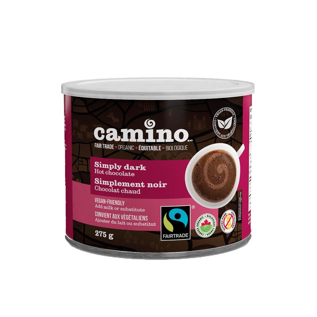 Chocolat Chaud Simplement Noir Végétalien Biologique Camino - La Boite à Grains