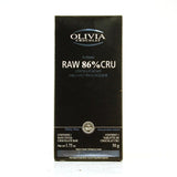 Raw Chocolate 86% Organic Olivia Chocolate - La Boite à Grains