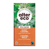 Chocolat Noir Biologique Caramel Brûlé Alter Eco - La Boite à Grains