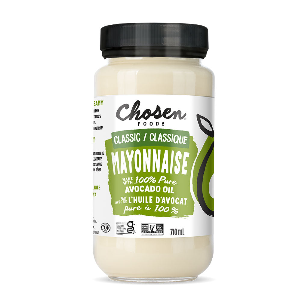 chosen foods mayonnaise classique huile avocat 710 ml