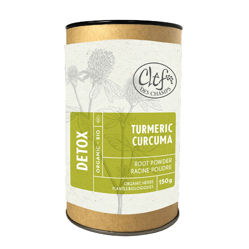 clef des champs tisane curcuma biologique 150 g