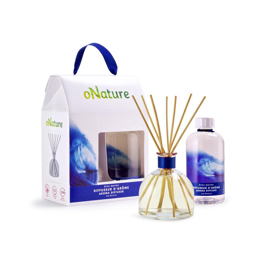 Coffret Diffuseur d'Arôme Brise Marine oNature - La Boite à Grains