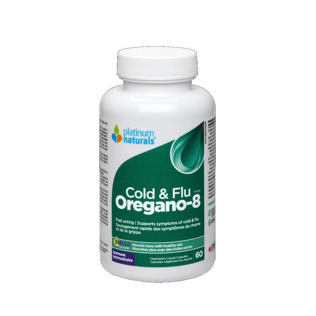 Cold & Flu Oregano-8 Platinum Naturals - La Boite à Grains