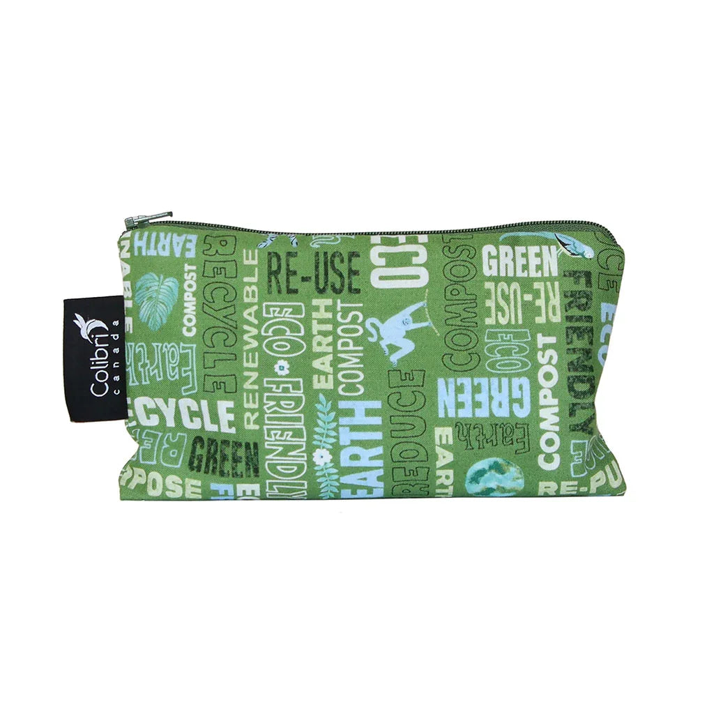 reusable snack bag Earth Colibri Canada - La Boite à Grains