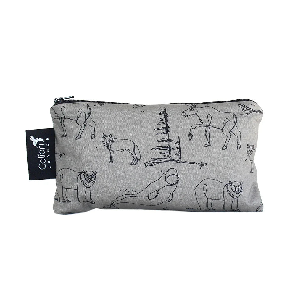reusable snack bag Tundra Colibri Canada - La Boite à Grains