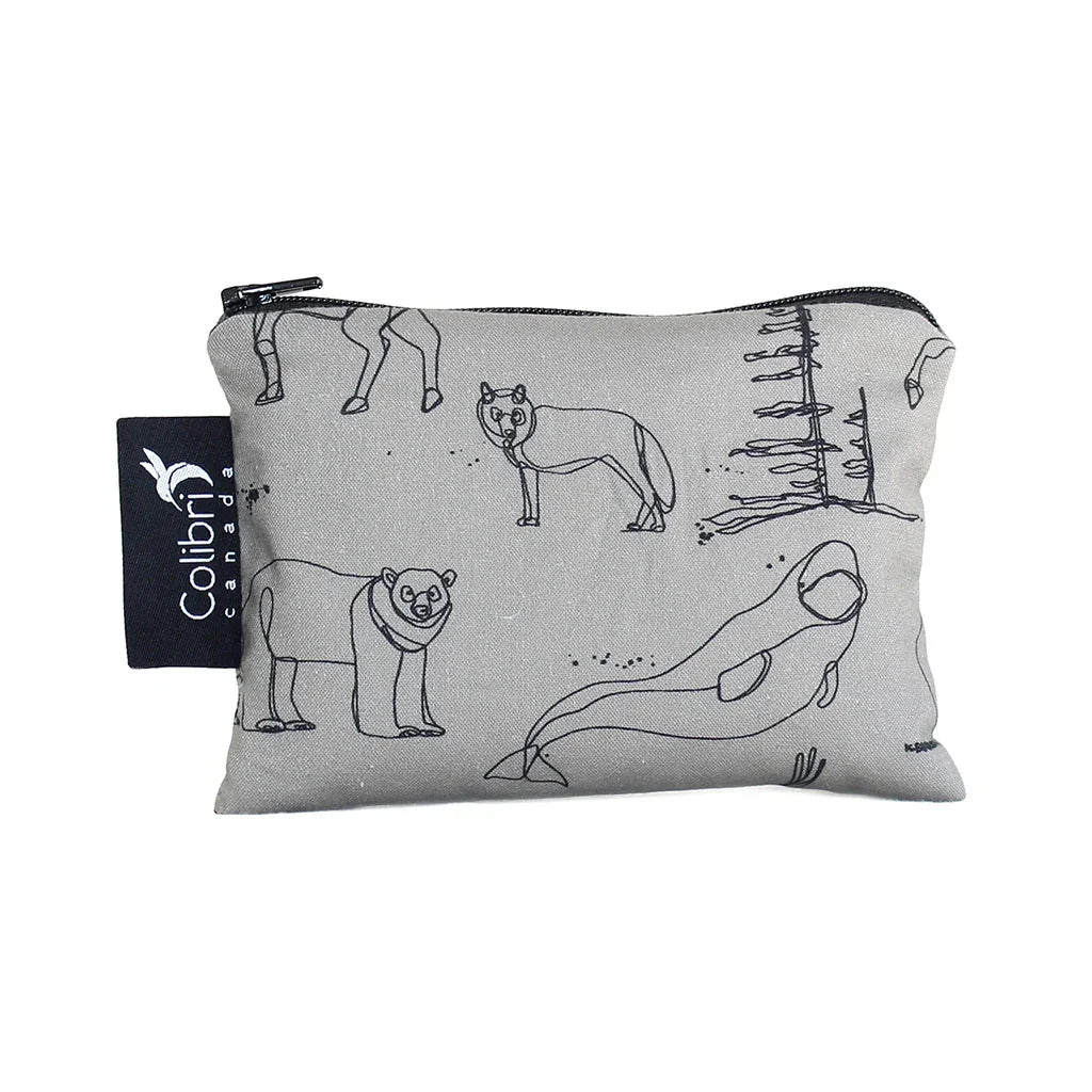 reusable snack bag Tundra Colibri Canada - La Boite à Grains