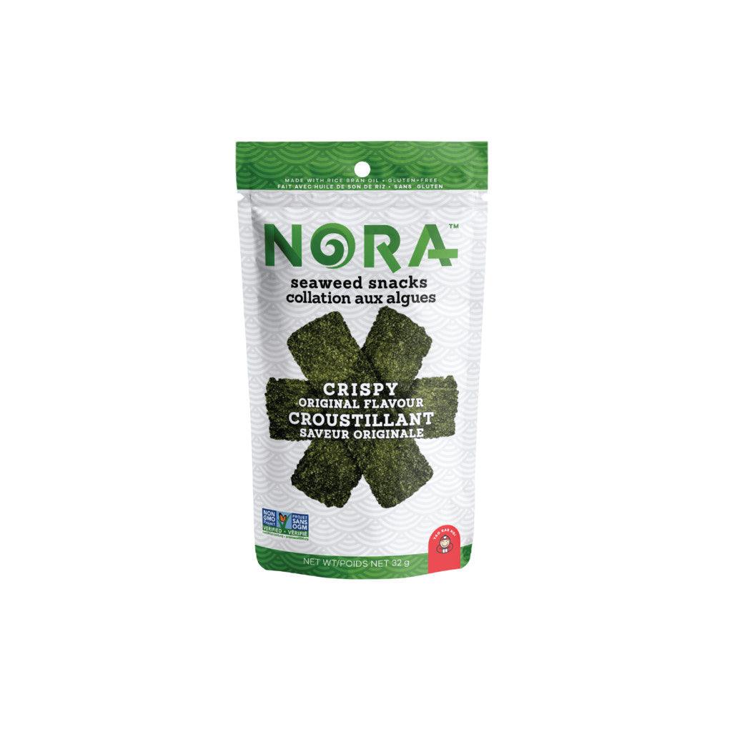 Collation aux Algues Saveur Originale Croustillant Nora - La Boite à Grains
