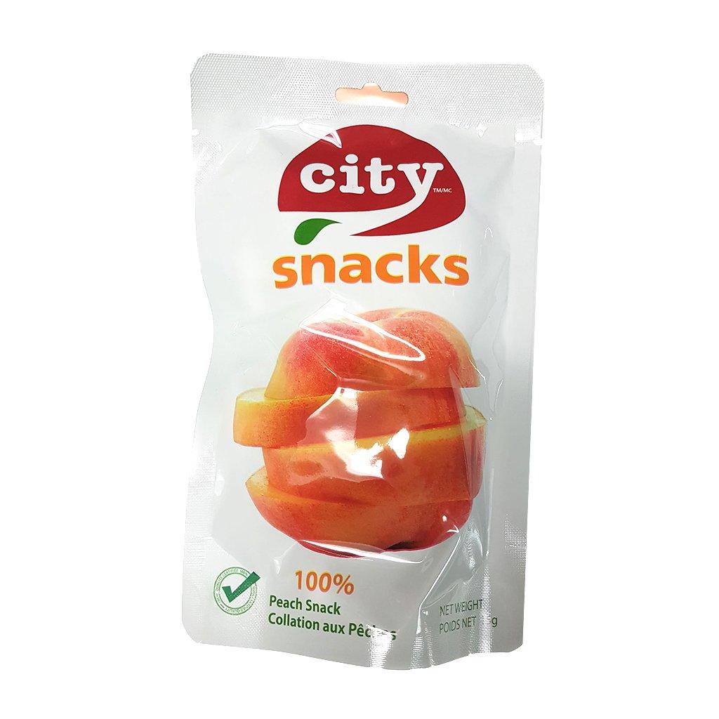 Collation aux Pêches City Snacks - La Boite à Grains