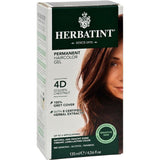 Colorant Permanent à Cheveux - Châtain Doré 4D Herbatint - La Boite à Grains