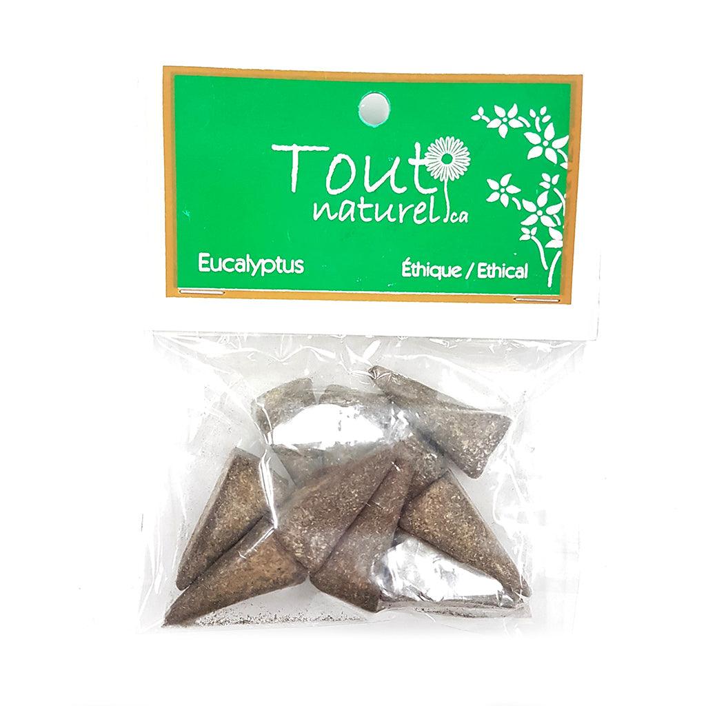 Cônes d'Encens - Eucalyptus Tout Naturel - La Boite à Grains