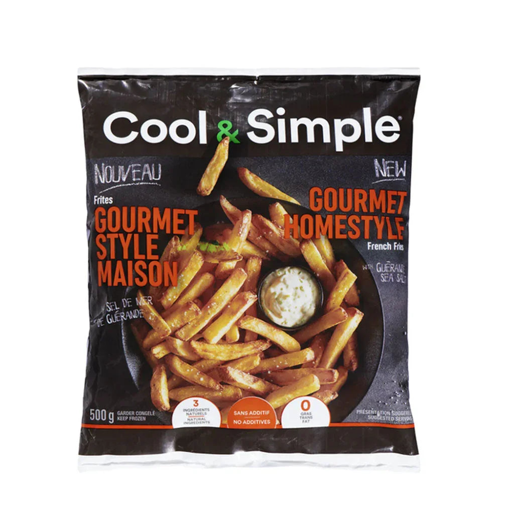 Cool & Simple home style gourmet fries - La Boite à Grains