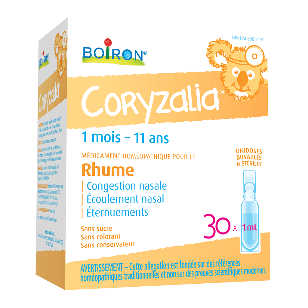 Coryzalia Enfants (Rhume) Boiron - La Boite à Grains